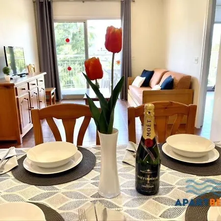 아파트 Apartbeach Sol Y Playa 143 Climatizado Cerca De Playa 살루